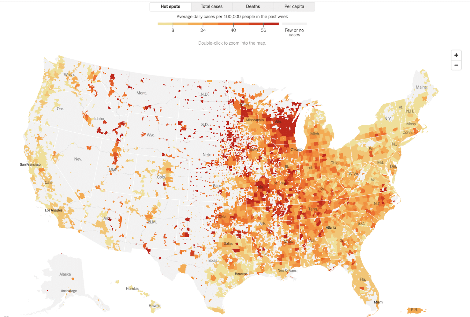 The 20 Best Data Visualizations of 2020 - Cyfe